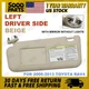 Beige Left Driver Sun Visor with Mirror For 2006-2013 Toyota RAV4 74320-42501-A1