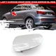 For Audi Q3 11-18 A3 Type 8P 08-10 Left Chrome Door Side Wing Mirror Glass