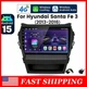 6G+128GB Carplay Android 15 For Hyundai Santa Fe 2013-2016 Car Stereo Radio GPS