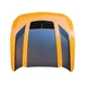 OEM hood panel extension w/scoop Orange for 2024- 26 Ford Mustang Dark Horse oem