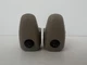 99-07 OEM Ford F250 F350 Expedition Roof Ceiling Coat Hanger Hook Tan Set