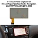Touch Panel Digitizer for Nissan Rogue Qashqai Radio Navigation LA070WVE(SL)(01)