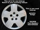Genuine Dodge Avenger Hubcap 08 09 10 cover fits a 16" Wheel Made by Chrysler