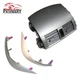 For 2009-2013 Toyota Corolla Center dash A/C Outlet Air Vent Panel w/ Strip Trim