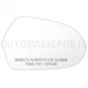 For 2012-2018 Audi A6 Audi A6 Quattro Heated Right Side View Mirror Glass