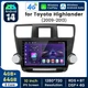 For Toyota Highlander 2009-2013 10"Android 14 CarPlay Car Radio Stereo GPS 4+64G
