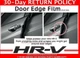 Genuine OEM Honda HR-V Door Edge Film  2016 - 2022 HRV         (08P20-T7S-100)