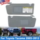 2005-2015 For Toyota Tacoma Gray Sun Visor LH Driver & RH Passenger Side 1 Pair