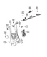 Genuine Mopar C Pillar Air Outlet Right 6XN901A5AC
