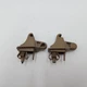 (2) 1995-2005 Chevy S10 Blazer GMC Sonoma Jimmy Tan Brown Dual Sun Visor Clip