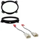 Metra 82-8146 6" x 9" Front Speaker Adapter for Select Lexus and Toyota Vehicles