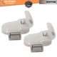 Piece of 2 Gray Sun Visor Support Clip Retainer No.LC6269261B77 for Mazda 3
