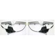 Front Window Regulators Set Fits 1995-2000 Ford Contour Mercury Mystique