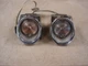 1965 Oldsmobile 442 Cutlass F85 Front Parking/Signal Lights Pair & Brackets GM