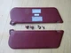 Ford 1987 to 1996 F Series Truck  Bronco Sun Visors Sunvisors Set Left Right Red