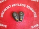 PAIR-VIPER AFTERMARKET KEYLESS REMOTE  EZSDEI7141  7145V 4-BUTTON GOOD CONDITION