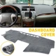 Dashboard Pad Dash Cover Mat For 2007 2008 2009 -2011 Toyota Camry Interior GREY