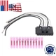 7 Wire Resistor Connector Plug Pigtail Blower Motor For GM Buick Cadillac Chevy