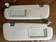 🔥 2012 - 2017 Hyundai Veloster Sun Visor Set Gray OEM Driver Passenger Sunvisor