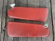 1981-1993 Dodge Ram Truck Sun Visors OEM Red 81 82 83 84 85 86 87 88 89 90 91 92 1981-1993 Dodge Ram Truck Sun Visors OEM Red 81 82 83 84 85 86 87 88 89 90 91 92