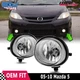 Fog Light PAIR Fits 2005-2010 Mazda 5 Clear Bumper 14-16 MAZDA 3 Lamps Bulbs