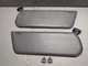 1992 1993 Ford F-150 F-250 F350 Bronco DARK GRAY VINYL Sun Visors Sun Shade Pair