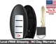1x New Replacement Proximity Key Fob SHELL / CASE For Select Nissan Infiniti