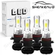 9005+9006 LED Headlight Bulbs Kit For Toyota Sienna CE XLE Van 4-Door 2004-2010