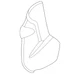 Genuine Nissan Water Deflector 80861-5EF0A