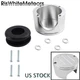 For 1948-1956 F1 or F100 Ford Truck with Rubber Silver Aluminum Firewall Port
