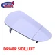 Driver Left Side Mirror Glass with Heated Fit for Audi A4/S4 B8 2008-2009 US