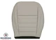 2017-2018 Ford C-Max-Driver Side Bottom Genuine Leather Seat Cover Light Gray