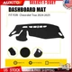 Dashmat for Chevy Trax 24 25 Dashboard Cover Pad Non-Slip Anti-Glare Black 1-5X