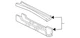 Genuine GM Floor Pan Crossmember with Reinforcement and Nuts 10393232