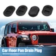4 Pcs Floor Pan Drain Rubber Plugs for Jeep Wrangler JK JL Gladiator 2014-2023