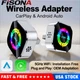 FISONA Mini 4in1 Wireless CarPlay/Android Auto Adapter USB Plug&Play Dongle