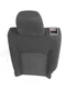 2019 Toyota C-Hr Le Rear Driver Upper Back Seat Cushion *Black Cloth / Japan