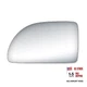 Driver Side Mirror Glass, Chevrolet Equinox, Pontiac Torrent, Driver Side (LH)