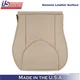 2009-2012 For Toyota RAV4 Genuine Leather Driver Bottom Seat Cover Sand Beige