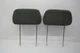 2004-2009 DODGE DURANGO REAR 3RD ROW HEAD REST SET CLOTH 