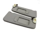2010-2016 BMW 528i 535i 550i (F10) FRONT LEFT & RIGHT SUNVISOR SHADE SET(Gray)