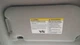 Passenger Sun Visor Illuminated Thru 09/30/18 Fits 14-19 INFINITI QX60 2533628