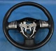 2009-2014 SUBARU IMPREZA BLACK LEATHER RED STITCHING STEERING WHEEL OEM