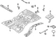 Genuine Nissan Floor Extension G45E0-6SABA