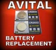 BATTERY REPLACEMENT FOR A AVITAL DEI VIPER KEYLESS REMOTE ENTRY FOB EZSDEI474S