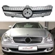 For Mercedes CLS-Class W219 CLS500 2008 - 2010 Front Bumper Diamond Chrome Grill