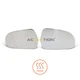 2Pcs For Audi A6 C6 Facelift 2009 2010 2011 Wing Door Mirror Glass Heated
