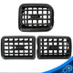 Fit For 1998-02 Dodge Ram 1500 2500 3500 3PC A/C Air Heater Dash Bezel Vents Kit
