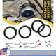 2 Pair 6.5" Car Speaker Adapter Board+Wiring Harness Connector For Honda-Civic H