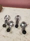 Original GM Vent Window & Door Glass Window Cranks for 1963 Corvettes (mw) 
